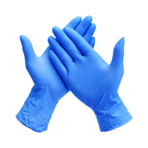 BLUE VINYL GLOVES in Dubai