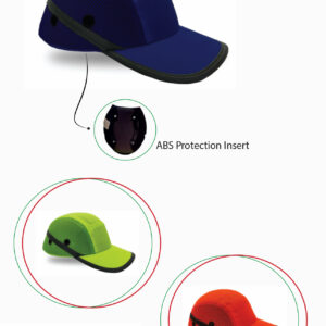 HALF MESH_COTTON REFLECTIVE BUMP CAP