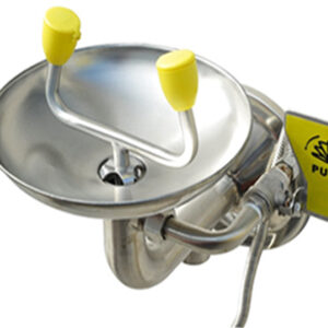 STAINLESS STEEL EYE WASH WALL MOUNTED