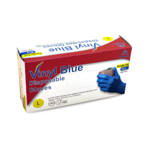 Blue Vinyl Gloves