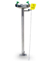 STAINLESS STEEL EYE WASH FLOOR MOUNTED