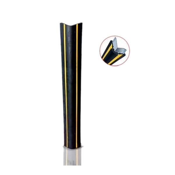 Rubber Corner Guard with Aluminium Retainer