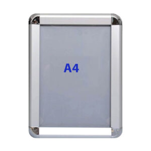 Wall Mounted Round Corner Display Frame