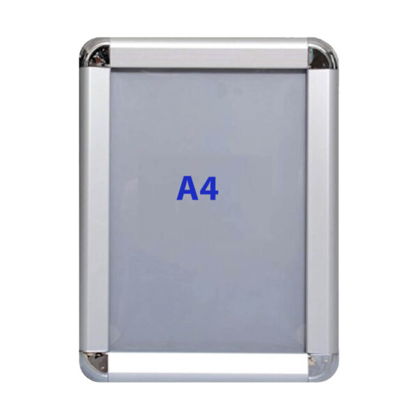 Wall Mounted Round Corner Display Frame