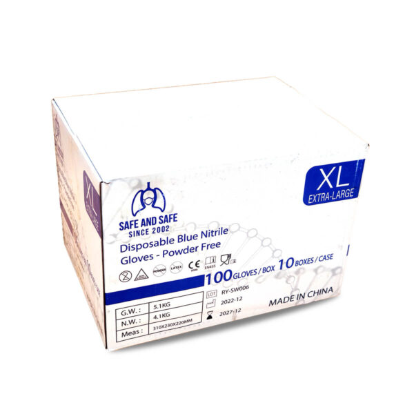 Disposable Nitril Gloves Blue