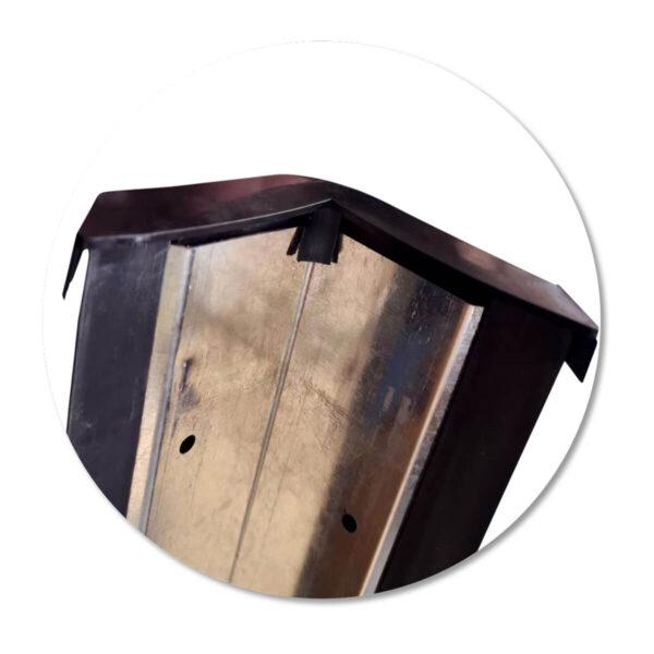 Rubber Corner Guard with Aluminium Retainer