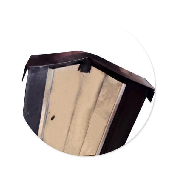 Rubber Corner Guard with Aluminium Retainer