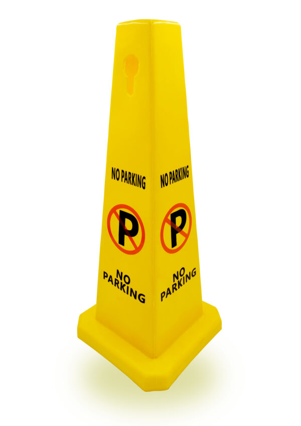CAUTION CONE WET FLOOR NO PARKING