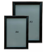 WALL MOUNTED DISPLAY SIGN BOARD SHARP CORNER