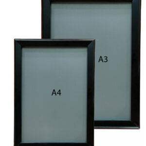 WALL MOUNTED DISPLAY SIGN BOARD SHARP CORNER