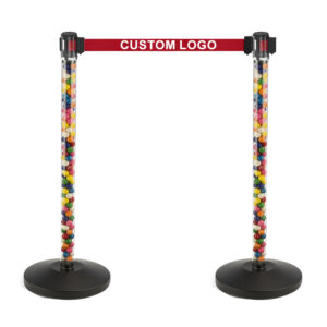 CLEAR RETRACTABLE BARRIER